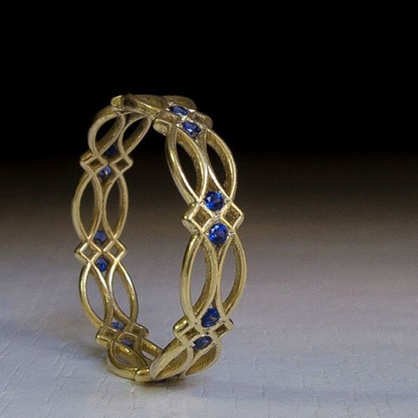 euramerican hollow design flower women rings plated gold color fashion simple wedding band ring with blue zircon jewelry anillos, Silver
euramerican hollow design flower women rings plated gold color fashion simple wedding band ring with blue zircon jewelry anillos, Silver
