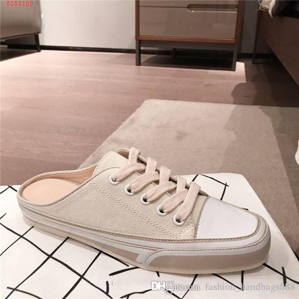 ladies summer leisure cool slippers matching color lace-up shoes comfortable leisure flat half slippers with original box, Black
ladies summer leisure cool slippers matching color lace-up shoes comfortable leisure flat half slippers with original box, Black