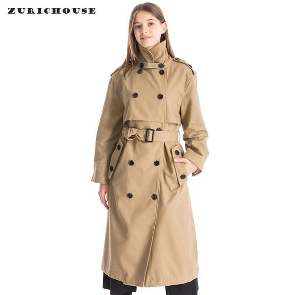 zurichouse casual trench coat for women 2020 fashion double breasted sashes slim lady coat spring long windbreaker, Tan;black
zurichouse casual trench coat for women 2020 fashion double breasted sashes slim lady coat spring long windbreaker, Tan;black
