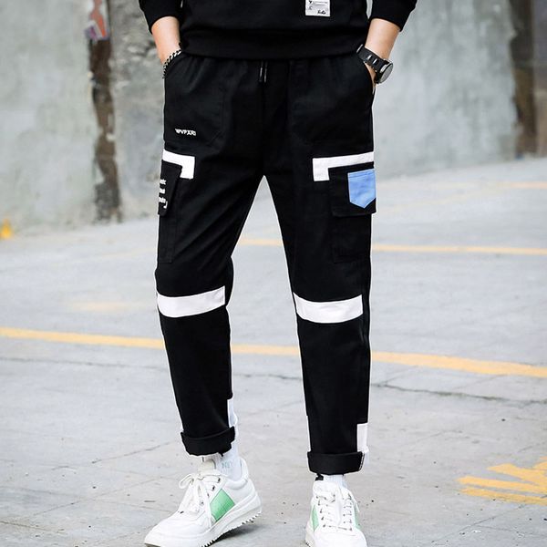 men cargo pants 2020 new arrival spring and autumn black pockets cotton letter male ankle-length pants teenager boys fashion n60
men cargo pants 2020 new arrival spring and autumn black pockets cotton letter male ankle-length pants teenager boys fashion n60