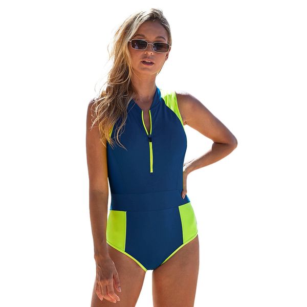 ins seaside holiday conservative cover belly swimsuit spa womens summer european and american-style-color panel zip one-piece swimsuit sale, White;black
ins seaside holiday conservative cover belly swimsuit spa womens summer european and american-style-color panel zip one-piece swimsuit sale, White;black