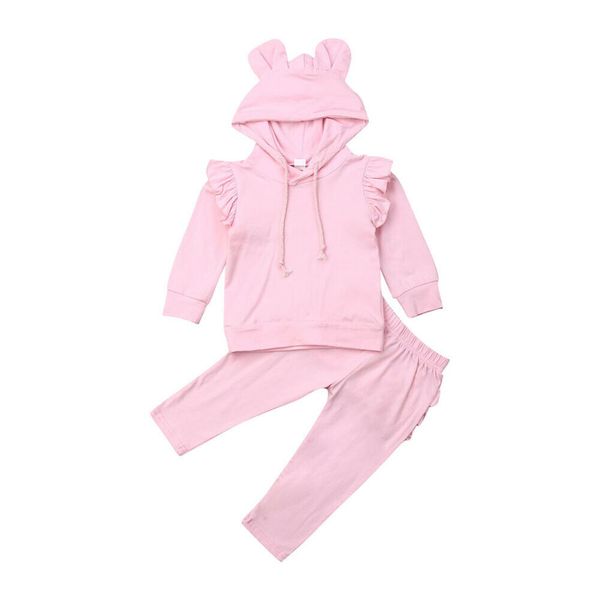 2pcs kids baby boys/girls hooded coat +ruffle pants outfits&set kid clothing, White
2pcs kids baby boys/girls hooded coat +ruffle pants outfits&set kid clothing, White