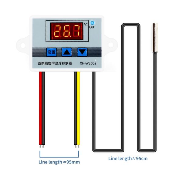 12v 24v 220v professional w3002 digital led temperature controller 10a thermostat regulator xh-w3002
12v 24v 220v professional w3002 digital led temperature controller 10a thermostat regulator xh-w3002