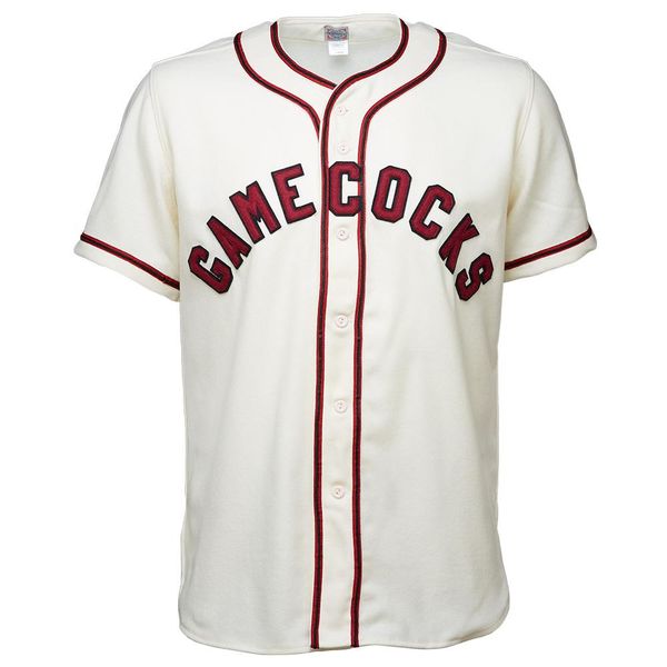University of South Carolina 1967 Home Jersey 100% Stitched Embroidery Logos Vintage Baseball Jerseys Custom Any Name Any Number
University of South Carolina 1967 Home Jersey 100% Stitched Embroidery Logos Vintage Baseball Jerseys Custom Any Name Any Number