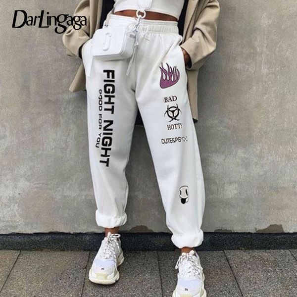 darlingaga casual letter printed sweatpants winter pants women loose harajuku baggy trousers high waist pants sporty bottom 2020, Black;white
darlingaga casual letter printed sweatpants winter pants women loose harajuku baggy trousers high waist pants sporty bottom 2020, Black;white