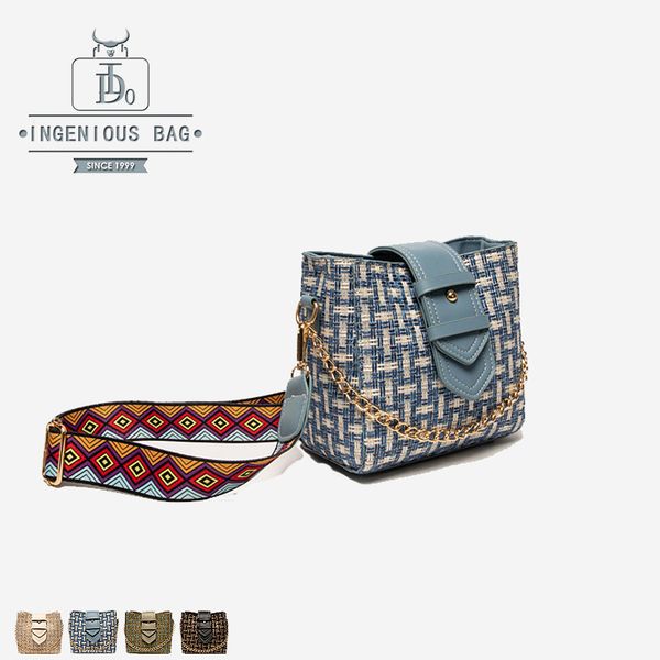women handbags tartan fashion bucket bag for ladies designer luxury shoulder bags national style crossbody pu leather
women handbags tartan fashion bucket bag for ladies designer luxury shoulder bags national style crossbody pu leather
