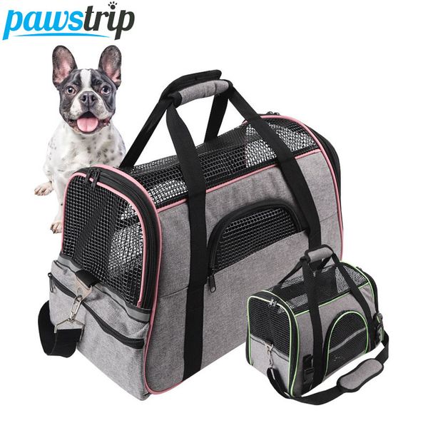 pawstrip portable dog carrier bag outdoor small dog travel bag soft-sided breathable handbag pet carrier for cats/dogs
pawstrip portable dog carrier bag outdoor small dog travel bag soft-sided breathable handbag pet carrier for cats/dogs