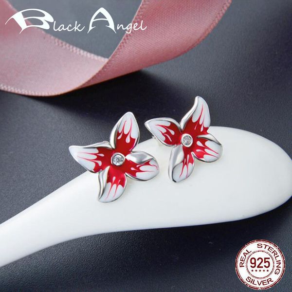 genuine 925 sterling silver enamel flower stud earrings for women 925 silver cz wedding fine jewelry, Golden;silver
genuine 925 sterling silver enamel flower stud earrings for women 925 silver cz wedding fine jewelry, Golden;silver