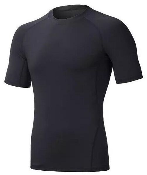 2019 men's tight clothes running short-sleeved quick-drying t-shirt 332, Black;blue
2019 men's tight clothes running short-sleeved quick-drying t-shirt 332, Black;blue