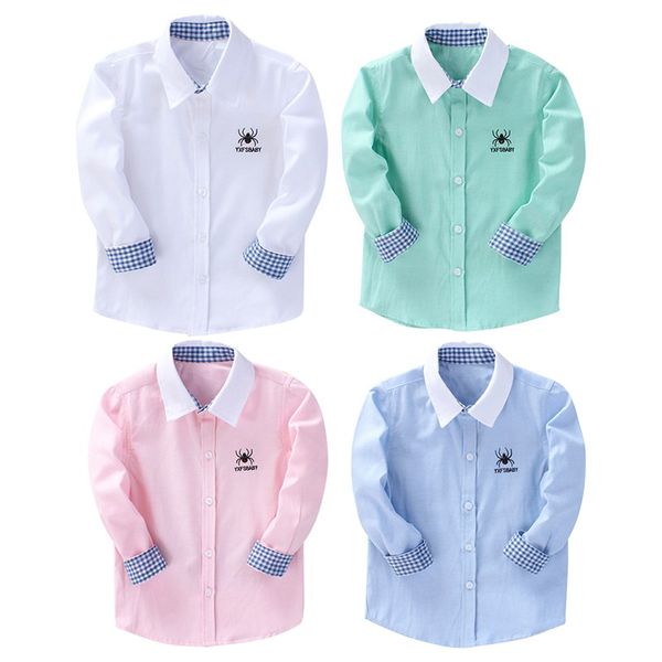 2-10t children kids embroidery spider long-sleeved shirt boys girls shirts kids baby casual autumn spring outfits shirt, White;black
2-10t children kids embroidery spider long-sleeved shirt boys girls shirts kids baby casual autumn spring outfits shirt, White;black