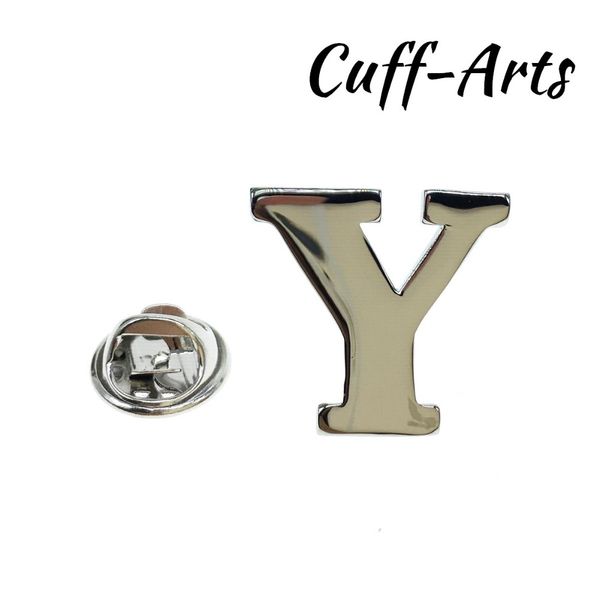 lapel pin y letter badges matched cuff links for men name jewelry trendy alphabet button with gift box by cuffarts p10032, Gray
lapel pin y letter badges matched cuff links for men name jewelry trendy alphabet button with gift box by cuffarts p10032, Gray