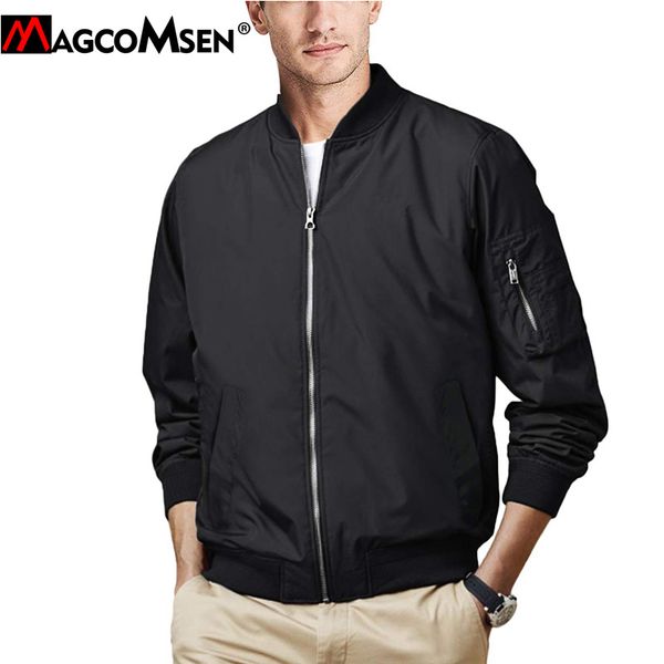 magcomsen мужские куртки бомбер весна slim fit твердые бейсбол куртка мужской осень повседневная мода ветровка легкий пальто человек, Black;brown
magcomsen мужские куртки бомбер весна slim fit твердые бейсбол куртка мужской осень повседневная мода ветровка легкий пальто человек, Black;brown