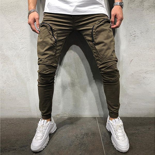 men pants fashion zipper decoration splicing harem joggers pants 2019 male trousers solid sweatpants large size, Black
men pants fashion zipper decoration splicing harem joggers pants 2019 male trousers solid sweatpants large size, Black
