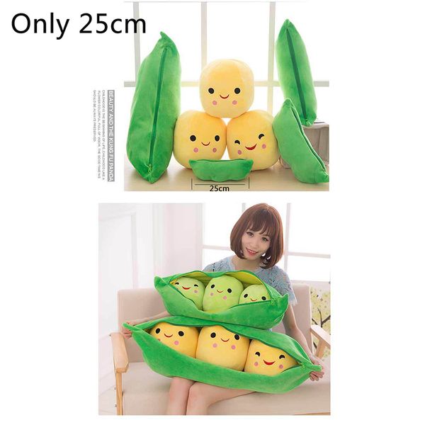 25cm cute pods pea shape 3 beans with cloth case stuffed plant doll creative soft lovely plush home decoration toy
25cm cute pods pea shape 3 beans with cloth case stuffed plant doll creative soft lovely plush home decoration toy