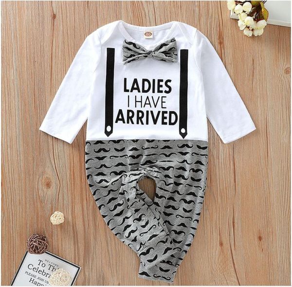 baby long sleeve mustache print romper boy letter print bowknot jumpsuit kids clothes one piece zht 319, Blue
baby long sleeve mustache print romper boy letter print bowknot jumpsuit kids clothes one piece zht 319, Blue