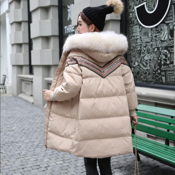 sequined beading down coats female big real fur collar duck down embroidery net red thick warm coat clearance stock wq2467, Black
sequined beading down coats female big real fur collar duck down embroidery net red thick warm coat clearance stock wq2467, Black