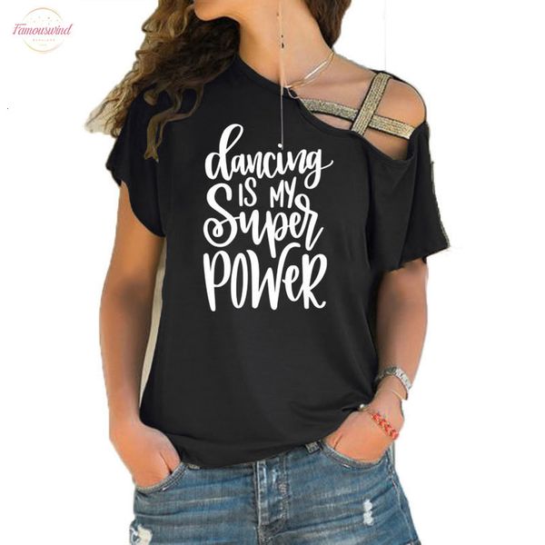 dancing is my super power slogan shirt dance t shirts women tumblr dance teacher gifts irregular skew cross bandage tee, White
dancing is my super power slogan shirt dance t shirts women tumblr dance teacher gifts irregular skew cross bandage tee, White