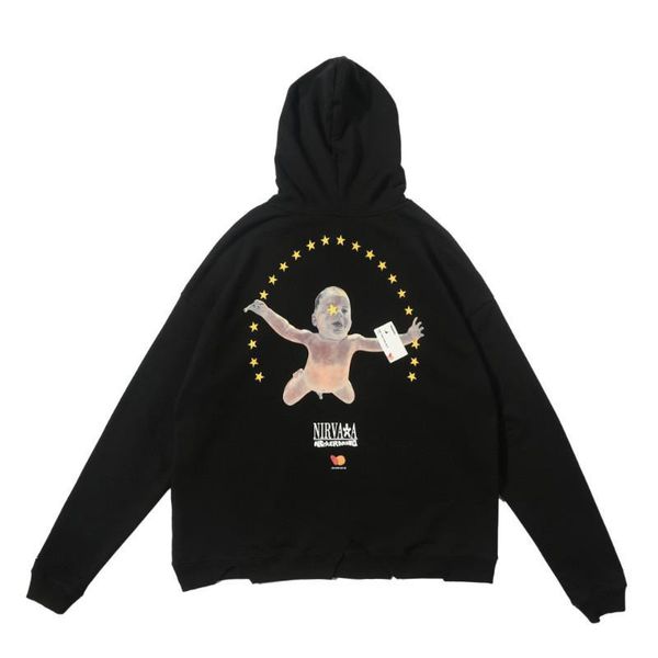 sagittaire a mens designer hoodies hole letter printed street style loose cool long sleeved hooded sweatshirts fashion couple hoodies, Black
sagittaire a mens designer hoodies hole letter printed street style loose cool long sleeved hooded sweatshirts fashion couple hoodies, Black