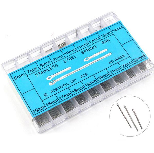 sanyu 6-23mm 270pcs watch strap link pin wristband spring bars accessories repair tool stainless steel tools
sanyu 6-23mm 270pcs watch strap link pin wristband spring bars accessories repair tool stainless steel tools