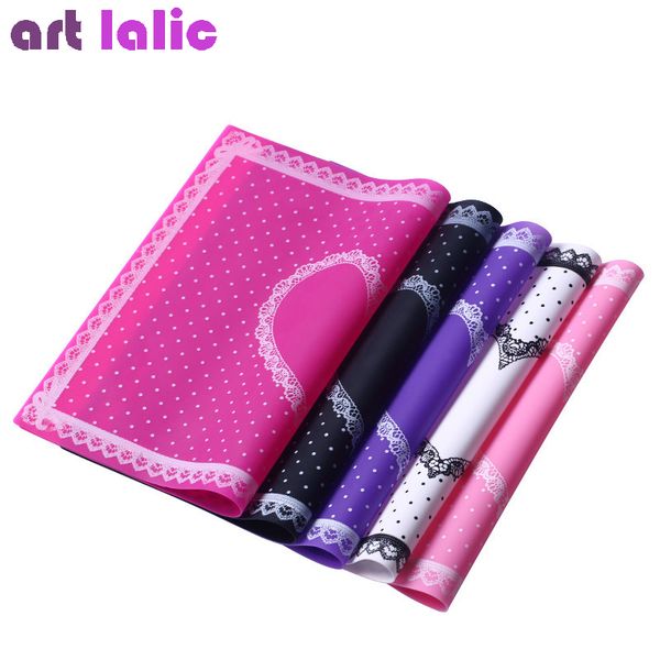 beauty care pro nail art equipment advanced silicone table mat pad cute point lace silicone foldable washable salon manicure, Silver
beauty care pro nail art equipment advanced silicone table mat pad cute point lace silicone foldable washable salon manicure, Silver
