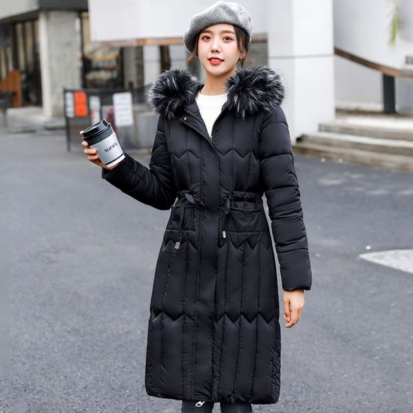 winter jacket women 2019 slim solid hooded with fur collar ladies parka long outwear cotton padded coat, Black
winter jacket women 2019 slim solid hooded with fur collar ladies parka long outwear cotton padded coat, Black