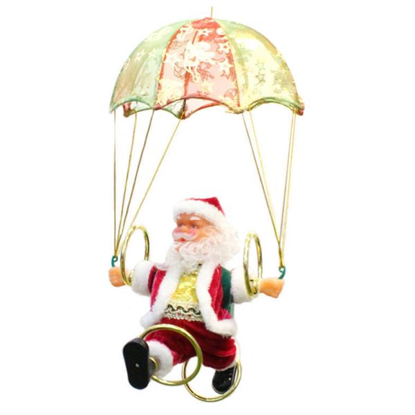 durable creative electric santa claus parachute plush doll christmas toy lovely christmas gift funny new year kids gifts party
durable creative electric santa claus parachute plush doll christmas toy lovely christmas gift funny new year kids gifts party