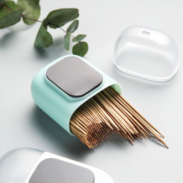 toothpick box creative portable household toothpick tube kitchen refrigerator magnet microwave oven magnetic storage box
toothpick box creative portable household toothpick tube kitchen refrigerator magnet microwave oven magnetic storage box