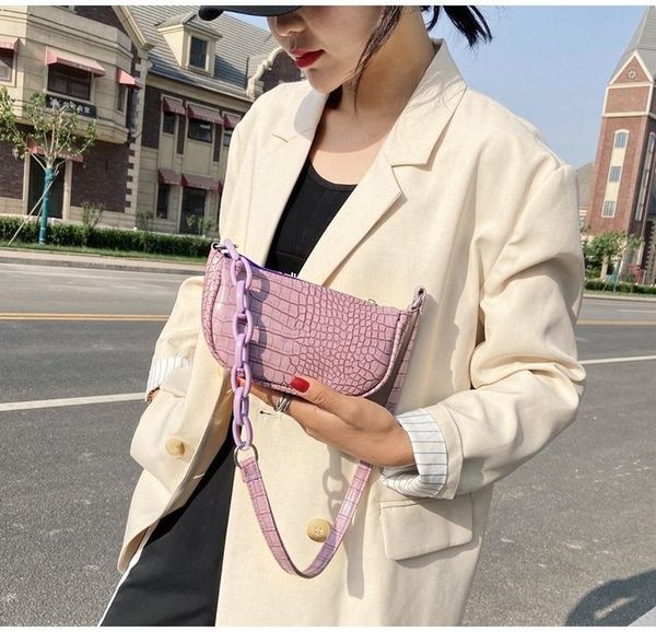 2020 new shoulder bag women's casual fashion korean version of crocodile pattern ladies
2020 new shoulder bag women's casual fashion korean version of crocodile pattern ladies