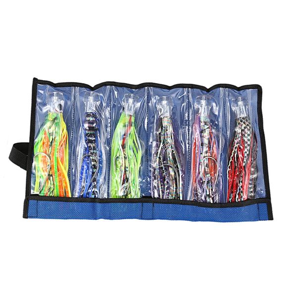 6pcs 9 inch 23cm marlin tuna trolling lures with mesh bag resin head trolling skirts lure big game fishing bait pesca i
6pcs 9 inch 23cm marlin tuna trolling lures with mesh bag resin head trolling skirts lure big game fishing bait pesca i