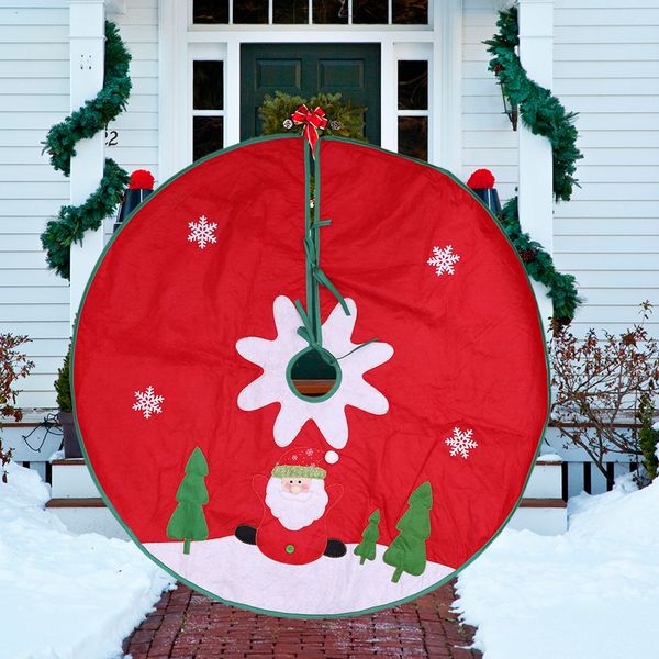 1 pc 90cm christmas tree skirt red round non-woven fabric party ornaments christmas tree carpet xmas skirt for party home
1 pc 90cm christmas tree skirt red round non-woven fabric party ornaments christmas tree carpet xmas skirt for party home