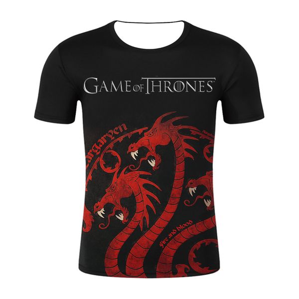 song of ice and fire game 3d tshirts thrones designer mens women teenager clothing tees short sleeved, White;black
song of ice and fire game 3d tshirts thrones designer mens women teenager clothing tees short sleeved, White;black