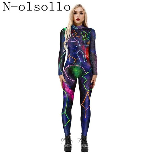 women's jumpsuits & rompers n-olsollo galaxy space 3d colorful constellation printed womens long sleeve fitness ankle length bodysuit, Black;white
women's jumpsuits & rompers n-olsollo galaxy space 3d colorful constellation printed womens long sleeve fitness ankle length bodysuit, Black;white