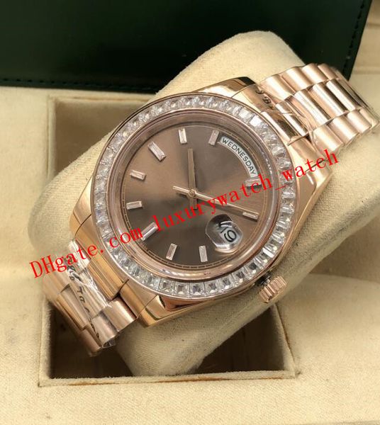 latest version 11 style mens platinum 41mm ice blue diamond bezel /dial 228396 automatic fashion men's watches wristwatch, Slivery;brown
latest version 11 style mens platinum 41mm ice blue diamond bezel /dial 228396 automatic fashion men's watches wristwatch, Slivery;brown