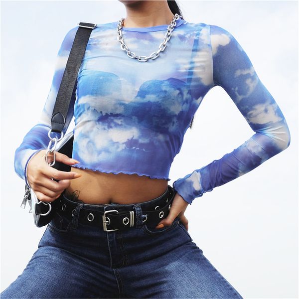 harajuku mesh long sleeve crop t shirt vintage kawaii graphic tees women see through turtleneck autumn tshirt, White
harajuku mesh long sleeve crop t shirt vintage kawaii graphic tees women see through turtleneck autumn tshirt, White
