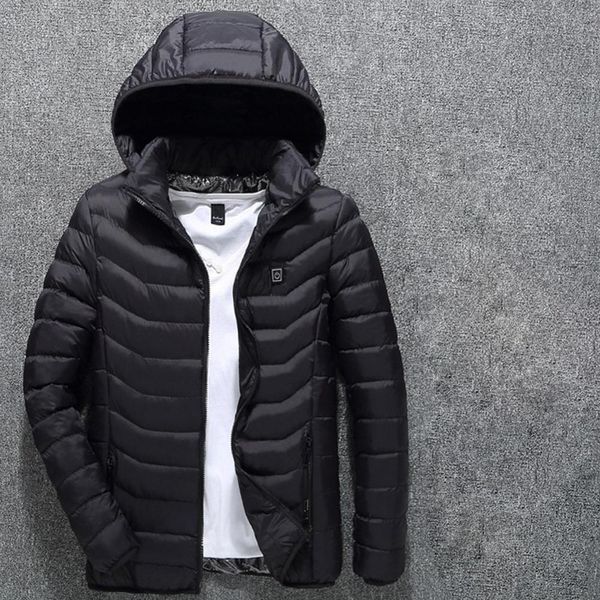 winter usb infrared heating jacket keep warm coat outdoor sports hiking ski electric thermal clothing, Gray;blue
winter usb infrared heating jacket keep warm coat outdoor sports hiking ski electric thermal clothing, Gray;blue