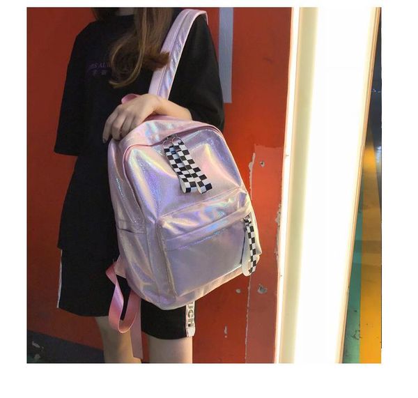 super fire schoolbag female korean student backpack 2020 new tide street shooting laser backpack
super fire schoolbag female korean student backpack 2020 new tide street shooting laser backpack