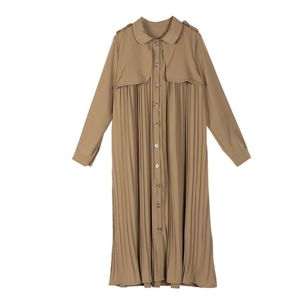 z-zoux women trench coat khaki black pleated winter trench coats women vintage casual long overcoat 2019 new fashion loose, Tan;black
z-zoux women trench coat khaki black pleated winter trench coats women vintage casual long overcoat 2019 new fashion loose, Tan;black