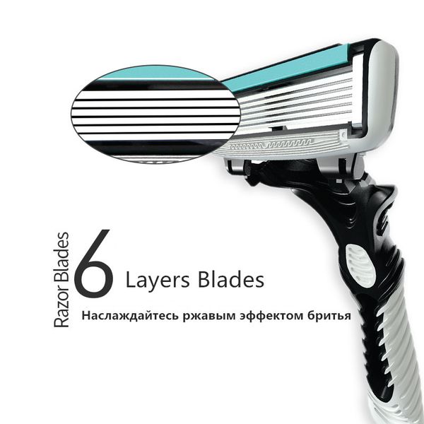 professional 3pcs/pack quality shaving machine 6-layer safety razor blades manual shaving shaver face care beard hair remover
professional 3pcs/pack quality shaving machine 6-layer safety razor blades manual shaving shaver face care beard hair remover