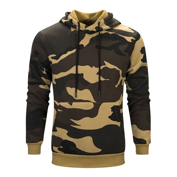 men's sweatshirt autum & winter long sleeve hooded s-2xl sweatshirt camouflage printed sport outwear drawstring blouse, Black
men's sweatshirt autum & winter long sleeve hooded s-2xl sweatshirt camouflage printed sport outwear drawstring blouse, Black