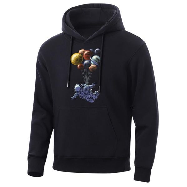 planet balloon men's hoodies sweatshirt astronaut space mens hoodie spring casual fleece hooded men sweatshirts, Black
planet balloon men's hoodies sweatshirt astronaut space mens hoodie spring casual fleece hooded men sweatshirts, Black