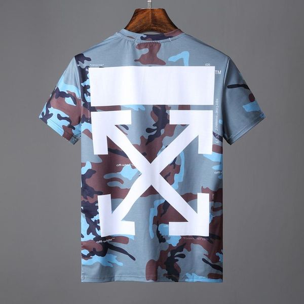 19 black graphic men t hirt off hort leeve t hirt camouflage print men top white women tee hirt 28