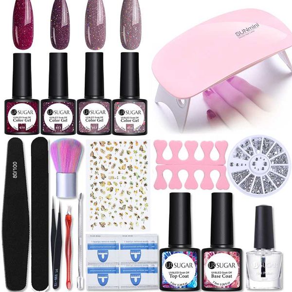 ur sugar 6/36w uv led lamp nail set for manicure with color gel nail polish base varnish tool set electric machine kit
ur sugar 6/36w uv led lamp nail set for manicure with color gel nail polish base varnish tool set electric machine kit