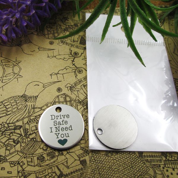 40pcs--"drive safe i need you"stainless steel charms more style for choosing diy charms pendants for necklace, Bronze;silver
40pcs--"drive safe i need you"stainless steel charms more style for choosing diy charms pendants for necklace, Bronze;silver