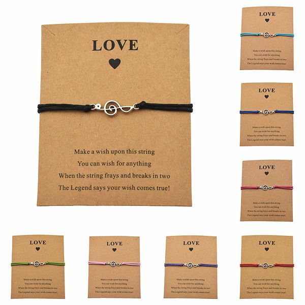 8 colors elegant music note charm bracelets card love musical jewelry gift for women men kids music lover lucky bracelets, Golden;silver
8 colors elegant music note charm bracelets card love musical jewelry gift for women men kids music lover lucky bracelets, Golden;silver
