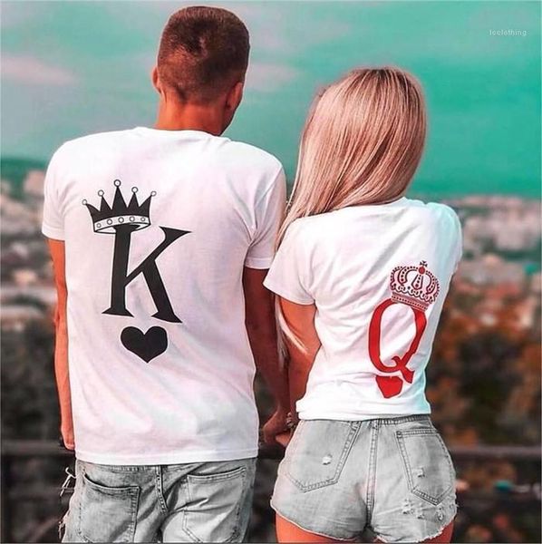 корона любовь печати футболка белая пара дизайнер круглый вырез лето новый стиль повседневная одежда мужская q k, White;black
корона любовь печати футболка белая пара дизайнер круглый вырез лето новый стиль повседневная одежда мужская q k, White;black