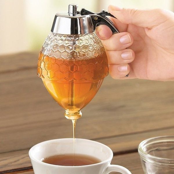 

riyo drip honey dispenser syrup juice dispenser avoid sticky kitchen accessories