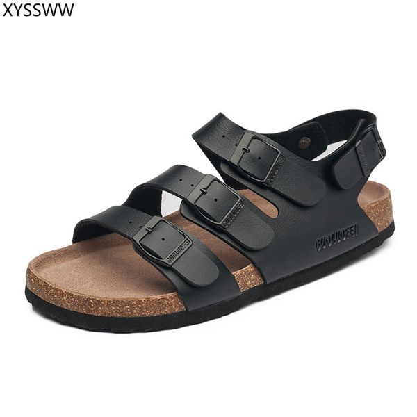 fashion men women cork sandals new summer lovers' beach gladiator buckle strap sandals shoes flat casual men beach, Black
fashion men women cork sandals new summer lovers' beach gladiator buckle strap sandals shoes flat casual men beach, Black