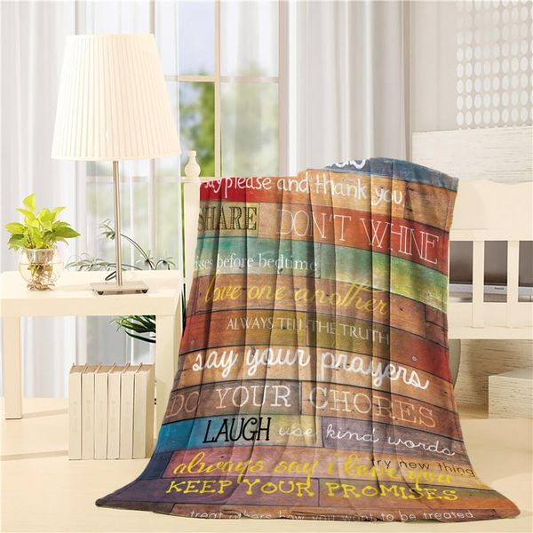 family rules throw blanket super soft flannel blanket machine washable bedspreads warm sheets for kids
family rules throw blanket super soft flannel blanket machine washable bedspreads warm sheets for kids