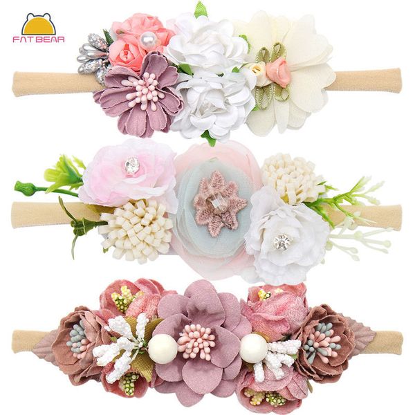 peral baby headbands flower for girls handmade bundle nylon elastic hair band baby hairband headdress newborn hair accessories, Golden;white
peral baby headbands flower for girls handmade bundle nylon elastic hair band baby hairband headdress newborn hair accessories, Golden;white