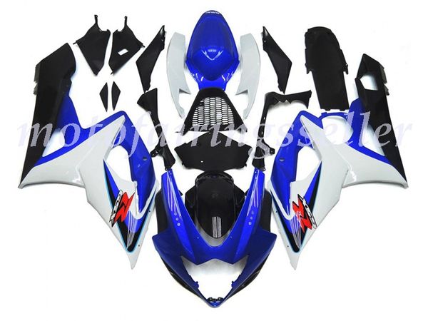 new abs plastic fairings kit fit for suzuki gsxr1000 2005 2006 gsxr1000 05 06 injection mold gloss blue and white with red logo
new abs plastic fairings kit fit for suzuki gsxr1000 2005 2006 gsxr1000 05 06 injection mold gloss blue and white with red logo